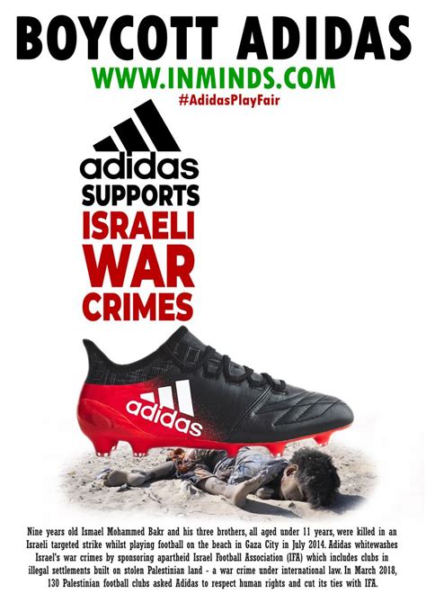 adidas support in israel